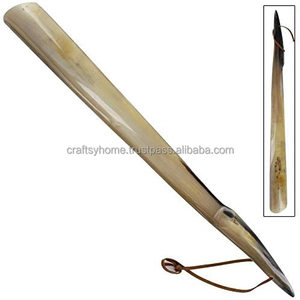 High Quality Buffalo <b>Shoe</b> Horn Leather <b>Holder</b> Handmade Polished Unique Animal Style Best Quality Customized Natural Crafts - Product Image 2