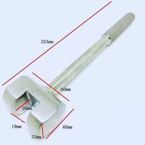 Maillet à os vétérinaire 780g, instrument chirurgical orthopédique manuel autoclavable pour toutes les espèces - Product Image 6