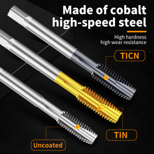 <span class=keywords><strong>Taraud</strong></span> à pointe spirale standard BSW/UNC M12/HSSG, <span class=keywords><strong>taraud</strong></span> de machine 1/4-20 UNC pour le filetage de l'acier inoxydable - Product Image 2