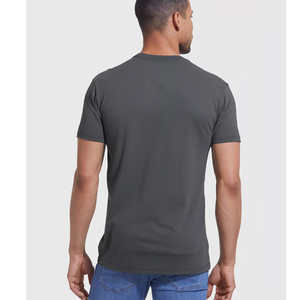 Camiseta Lisa de Corte Regular con Etiqueta Privada Personalizada, 100% Algodón de Alta Calidad, Serigrafía y Bordado - Product Image 5