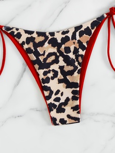 Traje de Baño para Mujer, Modelo K1360, Conjunto de Bikini, Traje de Baño de Cintura Alta, Bikini Tipo Tanga, Ropa de Playa - Product Image 5