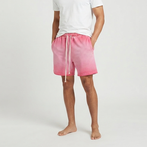 Pantalones Cortos de Algodón 100% Pesado Personalizados OEM con Cordón Largo, Lavado Ácido, Doble Cintura, Largura hasta la Rodilla, Estilo Urbano de Verano 2026 - Product Image 5