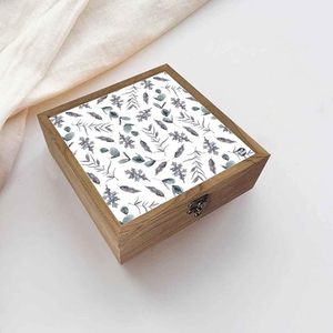 Boîte à bijoux en bois artisanale, boîte de rangement décorative pour bijoux, boîte cadeau en bois à bas prix pour femmes - Product Image 3