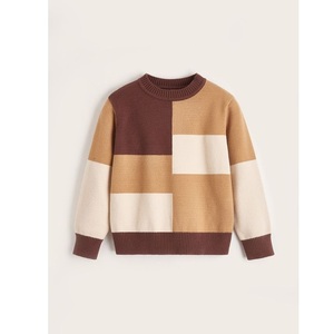 Pull en tricot d'hiver pour enfants, pull à manches longues uni pour bébés filles et garçons, pull pour nouveau-nés, pull pour enfants de BD - Product Image 1