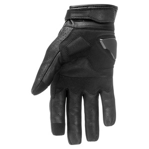 Nayab Industries Unisex High Quality Genuine Leather Touch Screen Full Finger Non-Slip Breathable Buckle Closure Racing <b>Gloves</b> - Product Image 4