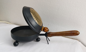 Quemador de Loban Decorativo Premium Hecho a Mano con Mango de Madera, Ecológico y Tradicional, Porta Incienso para el Hogar, Templo y Meditación - Product Image 5