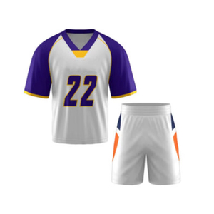 Uniformes de lacrosse en gros, sublimation intégrale, vêtements d'équipe pour jeunes, maillots légers à compression et séchage rapide - Product Image 3