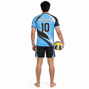วัสดุระบายอากาศได้ดี เหมาะสำหรับวอลเลย์บอล ชุดวอลเลย์บอล OEM คุณภาพสูง - Product Image 5