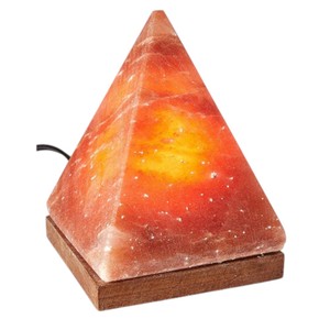 USB Carved Eco-Friendly Pyramid <b>Salt</b> Lamp Air Purifier Night Light Table Lamp Love Style for Wedding Home Decor-Sian Enterprises - Product Image 3