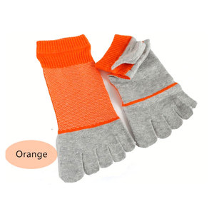 Five Finger Toe Sport Athletic Crew Casual Solid Ankle Cotton Men <b>Socks</b> Breathable Comfortable Everyday Fitness Running Training - Product Image 6