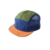 Casquette 5 panneaux personnalisable en maille respirante, non structurée, réglable, avec fermeture snapback, vierge, douce, premium, classique, tendance, confortable, la meilleure nouveauté