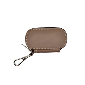 Custom Logo Genuine Leather Universal Promotional Gift <b>Car</b> Brand Keys Holder Bag case with <b>Hook</b> for All Brands Premium Designer - Product Image 1