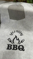 Tablier de cuisine réutilisable et écologique sans manches en non-tissé uni, sans poches, pour un usage quotidien