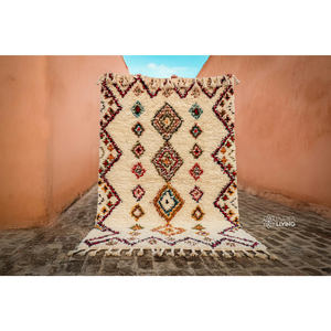 Tapis bohème en laine tissé à la main RTS |   2000–3000 GSM |   Tissage plat multicolore |   Quantité minimale de commande faible - Product Image 1