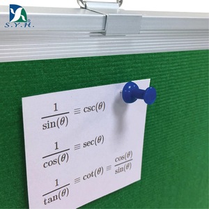 Tablero de Anuncios de Terciopelo Verde para Mostrar Mensajes - Product Image 4