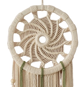 สีขาวสำหรับแขวนผนังตกแต่งบ้านแขวนผนังขนาดใหญ่ที่กำหนดเอง Dreamcatcher สำหรับแขวนผนังตกแต่งบ้าน - Product Image 1