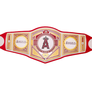 Cinturón de Campeonato de los Angeles Angels, Cinturón de Lucha Libre Personalizable de Alta Calidad, Cinturón Deportivo Coleccionable para Fanáticos - Product Image 5
