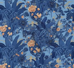 Premium The Cantonese Garden Dense Floral <b>Curtain</b> Panel 70% <b>Light</b> Blocking Luxury Window Drapes Decorative Privacy <b>Curtains</b> - Product Image 5