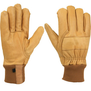 Gants de sécurité en cuir blanc Modern Movements 16 oz, durables, anti-chaleur, protection des mains pour le travail - Product Image 4