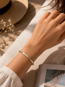 Brazalete de Cobre Puro Tallado a Mano, Estilo Étnico, Vintage, Tribal, de Metal Sólido, Joyería Curativa para Mujeres y OEM. - Product Image 1