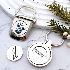 Hot Sale <b>Custom</b> Home Promotion <b>Key</b> <b>Ring</b> Keyring Supermarket Token Keychain Shopping Trolley Coin, Marktex - Product Image 1