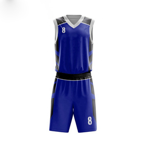 Uniforme de basket-ball d'été de haute qualité, nouveau design, manches courtes, évacuation de l'humidité et séchage rapide, personnalisable, unisexe - Product Image 6