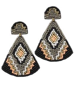 Boucles d'oreilles pendantes luxueuses à perles, bijoux fantaisie faits main tendance au meilleur prix - Product Image 4