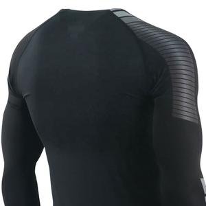 Wholesale <b>Compression</b> <b>Shirt</b> Rash Guard Custom Fitness Wear with OEM Manufacturing and Bulk Supply Services - Product Image 6
