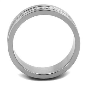 TK1668 - Anello in Acciaio Inossidabile Lucidato a Specchio Senza Placcatura e Senza Pietre - Categoria Prodotti Piatti e Stoviglie - Product Image 3