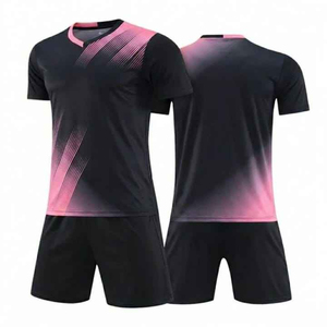 Maillot de football pour adultes, personnalisable avec nom et logo, respirant, col en V, maillot de foot vierge, séchage rapide, maillot de foot pour enfants - Product Image 3