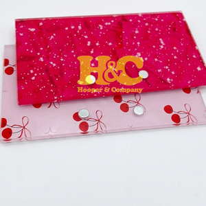 Meilleures ventes : Plaques à cils en acrylique en gros, Pinces magnétiques, Outil de beauté durable avec logo personnalisé, Forme cœur - Product Image 5