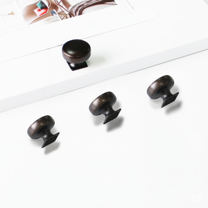 Poignée décorative rétro en alliage de zinc, bouton rond, pour meubles de cuisine, salle à manger, salle de bain, tables de chevet - Prix fabricant - Product Image 3