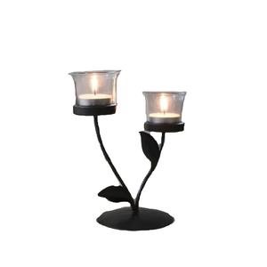 Bougeoir élégant pour maison hôtel Restaurant chandelier décoration Design moderne en laiton bougeoir lanternes cadeaux artisanat - Product Image 1