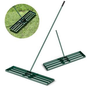 Rastrello Livellante per Prato in Acciaio Inox 42 X 10 Pollici con Manico Ergonomico per Giardinaggio e Paesaggistica - Product Image 5