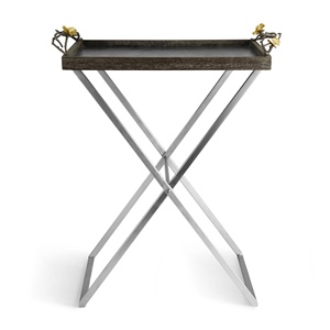 Bandeja de ginkgo moderna de lujo, bandeja de ginkgo para decoración del hogar, bandeja de ginkgo decorativa para servir, bandeja de ginkgo con diseño artístico. - Product Image 3