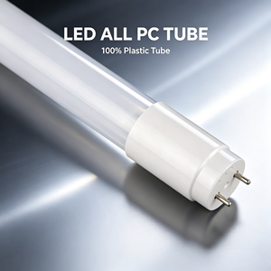 Tube LED T8 Super Lumineux 1200mm Corps en Plastique 6500K 1500mm 9W 18W Nano Tube LED - Product Image 1