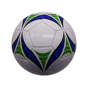 Ballon de football d'entraînement en cuir PU, taille personnalisée, pour enfants et adultes, usage intérieur/extérieur, cousu à la machine, neuf, durable, imperméable - Product Image 1