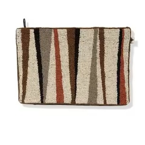 Magnifique porte-monnaie brodé de perles, choix de cadeau, porte-monnaie perlé attrayant, style de design traditionnel - Product Image 6