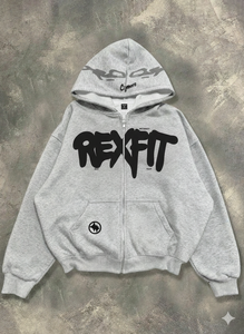 Premium Quality Trending Fashion Zipper Hoodie Rhinestone <b>Zip</b> <b>up</b> <b>Jacket</b> Acid Wash Vintage Washed Men Fleece Streetwear Hoodie - Product Image 6