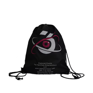 New Customized Lightweight Fashion Sport Bag Polyester Fabric <b>Drawstring</b> Sport <b>Backpack</b> Travel Waterproof with Logo - Product Image 6