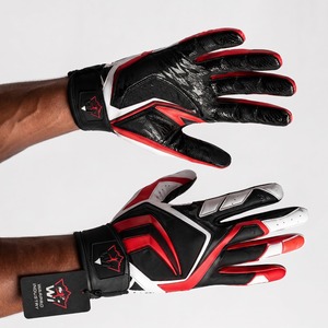 American Football Gloves for Men and Youth, Sticky Grip Performance Receiver Gloves for Training and Game Day Use - Product Image 5
