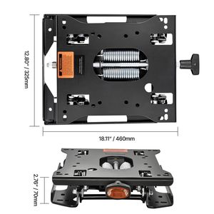 Kit di Sospensione Universale con Sedile ad Aria e Binario Scorrevole Regolabile per Trattorini Rasaerba a Raggio Zero per Uso Esterno - Product Image 1