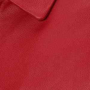 Chaqueta de Cuero Roja de Diseño Personalizado de Primera Calidad, Último Modelo en Venta, Chaqueta de Cuero para Hombre con Cuello Cuadrado para Exteriores - Product Image 6