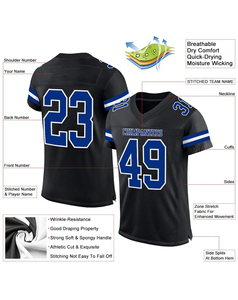 Premium Quality Men's Soft Fabric American Football High Street Style Breathable Comfortable Custom Fitted Front Mesh Wholesale - Product Image 3
