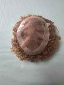 ทูเป้ผมแท้แบบหยิกสไตล์อินเดียสำหรับผู้ชาย ฐานโมโน Prothes-TAZ HAIR BANGLADESH - Product Image 4