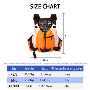 سترة نجاة عالية الطفو مخصصة من النيوبرين للبالغين ، سترة لسلامة البالغين ، سترة نجاة رياضية للسباحة والتجديف - Product Image 4