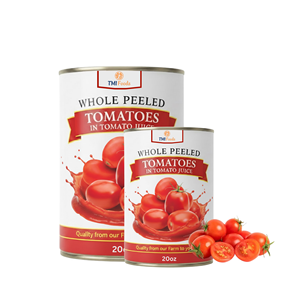 Tomates Enteros Pelados en Jugo de Tomate, Deliciosos, Estándar Internacional, a Bajo Precio, Empaque Personalizado - Product Image 1