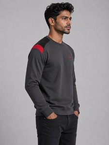 Sudadera con Cierre de Cremallera, Manga Larga, Forro Polar, Informal, Deportiva, para Hombre, Entrenamiento, Senderismo, Cálida, Cómoda y Moderna - Product Image 5