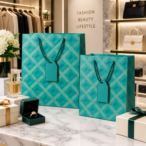 Bolsas de Regalo de Papel de Lujo Personalizadas con Asas, Bolsas de Compras Impresas Premium para Empaquetado Minorista, Regalos de Boutique y Eventos Especiales - Product Image 2