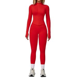 Conjunto de Yoga de 2 Piezas para Mujer, Talla Grande, Transpirable e Impermeable, con Sujetador Deportivo de Cintura Ancha para Correr y Hacer Ejercicio al Aire Libre - Product Image 4